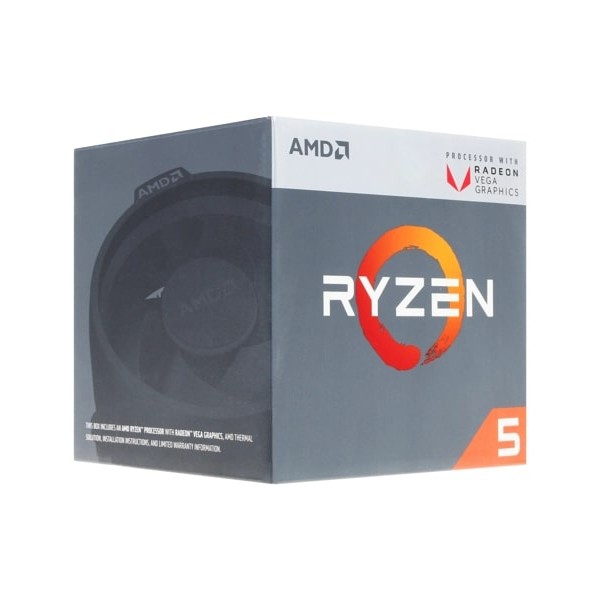 Процессор AMD Ryzen 5 2400G 3.6-3.9 ГГц BOX